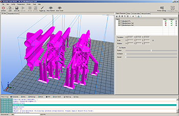 Repetier-Host with original + 2 passes through Photoshop